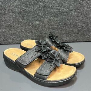 Clarks Merliah Raelyn Wedge Sandal Women’s Size 12